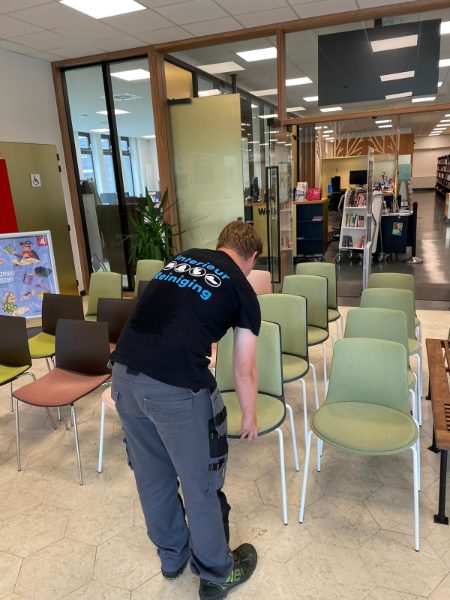 Dieptereiniging bureaustoelen Gemeente Aartselaar